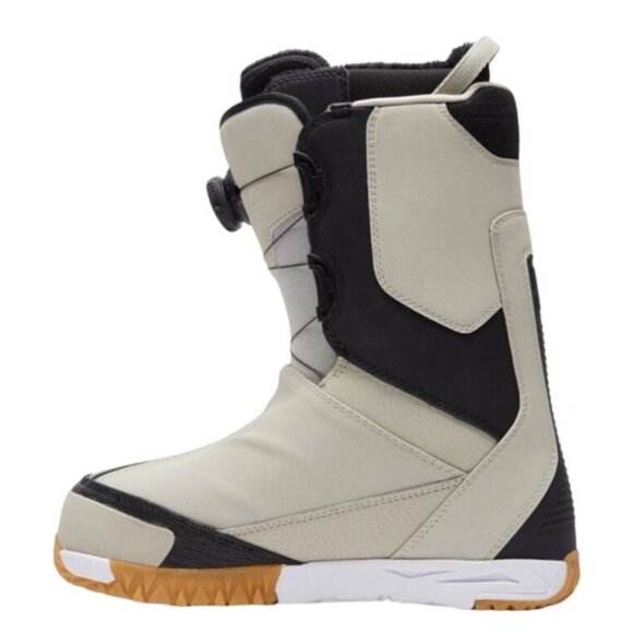 DC Control BOA Snowboard Boots Vibram Sole White Black Men’s Size 10 - Picture 8 of 10